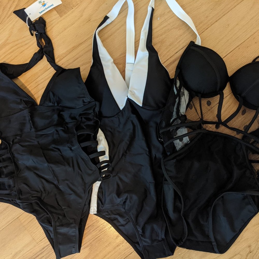 Lot of 3 Beachsissi Bathing Suits - Brand New, Never Worn